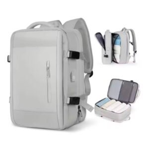 Morral-de-viaje-gris Morral de viaje gris