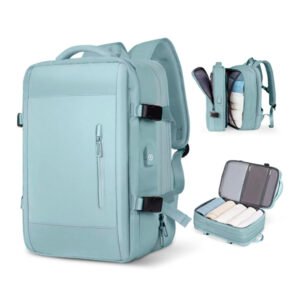 Morral-de-viaje-verde Morral de viaje verde